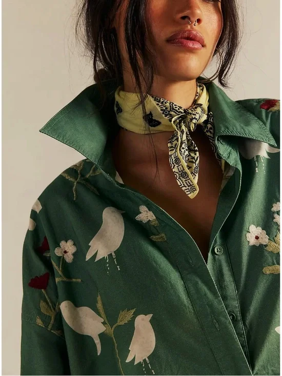 Free People / We The Free Crafty Critter Shirt - Picture 3 of 6